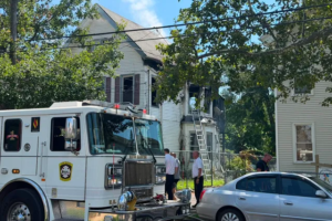 Trampoline aids family of 4 who jumped from building to escape fire in New Haven