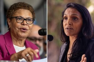 Mayor Bass outpaces challenger Raman in fundraising, new campaign finance reports show