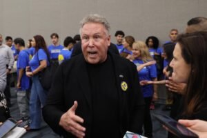 Ex-gubernatorial candidate pleads not guilty to threats in model ex-girlfriend's case