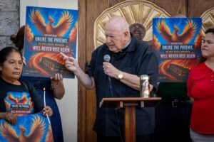 Arellano: The Lineage fire stunk up this Catholic church. Members are fighting back — again